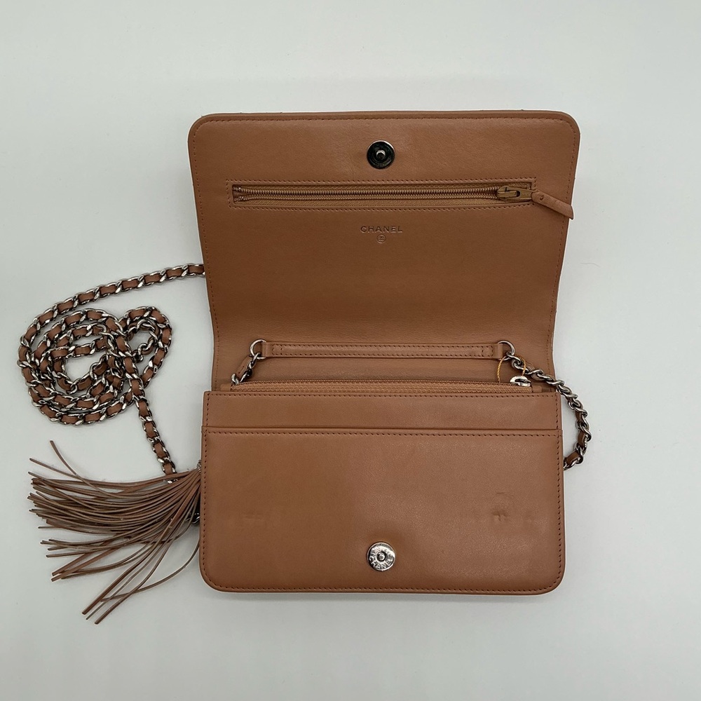 Chanel Rose Wallet on Chain - Picture 5 of 8